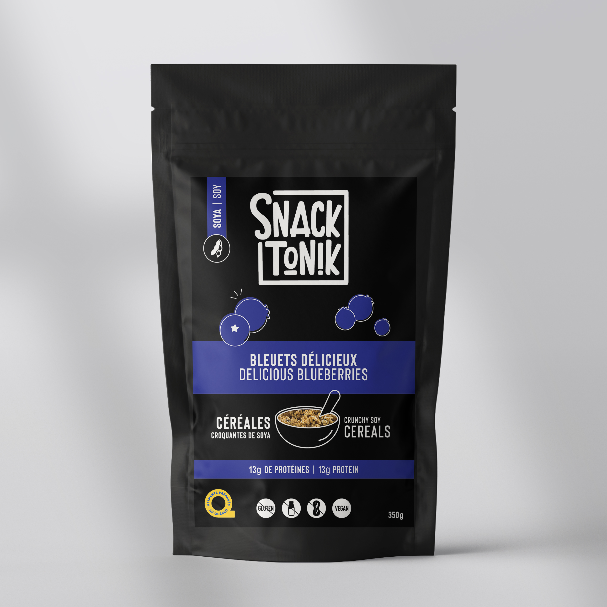 SnackTonik - Emballage céréales