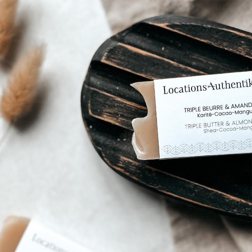 Location-Authentik-Savon Locations Authentik - Bandeau d’emballage pour savon